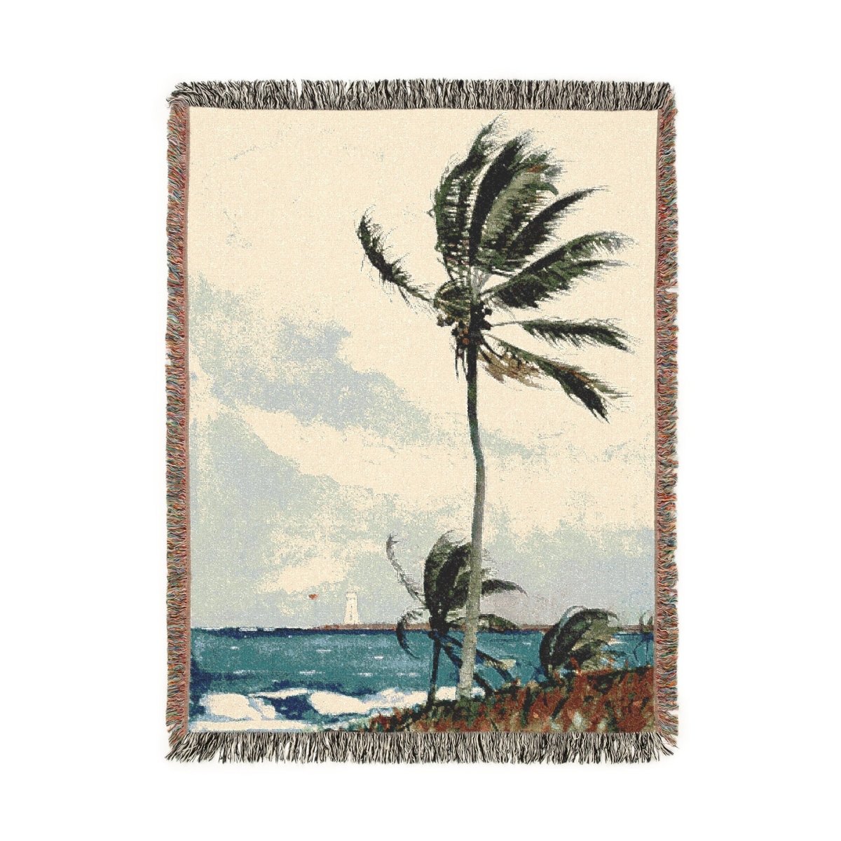 Palm Trees | Woven Blanket - Woven Blanket - Piccolo Fiore Prints