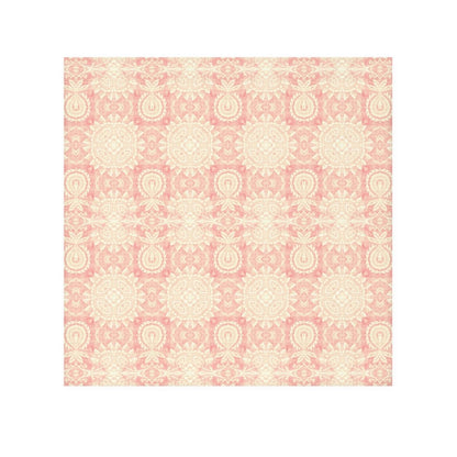 Paloma Flowers and Pineapples in Pink and Cream | Face Towel - Face Towel - Piccolo Fiore Prints