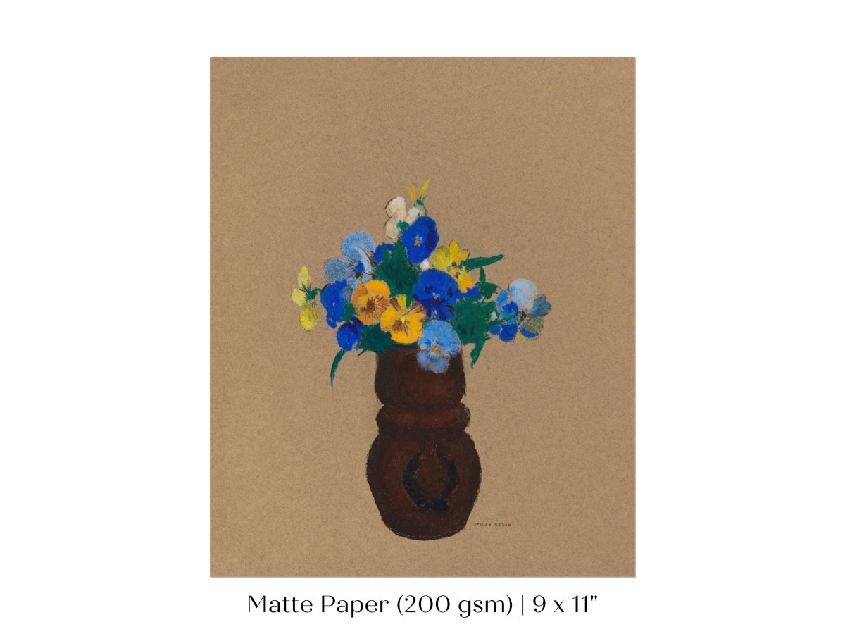 Pansies | P104 - Single Art Prints - Piccolo Fiore Prints