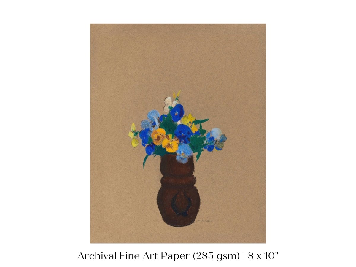 Pansies | P104 - Single Art Prints - Piccolo Fiore Prints