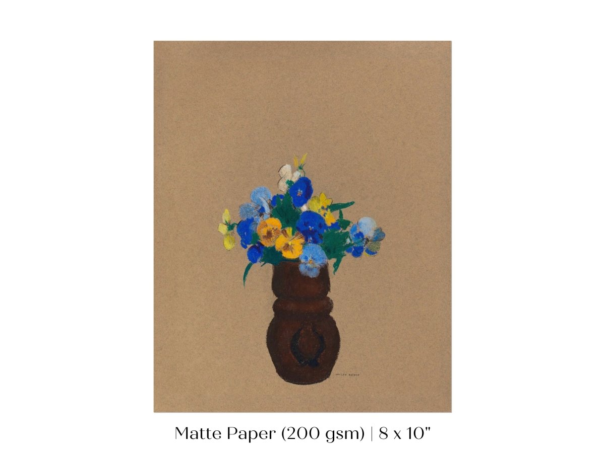 Pansies | P104 - Single Art Prints - Piccolo Fiore Prints