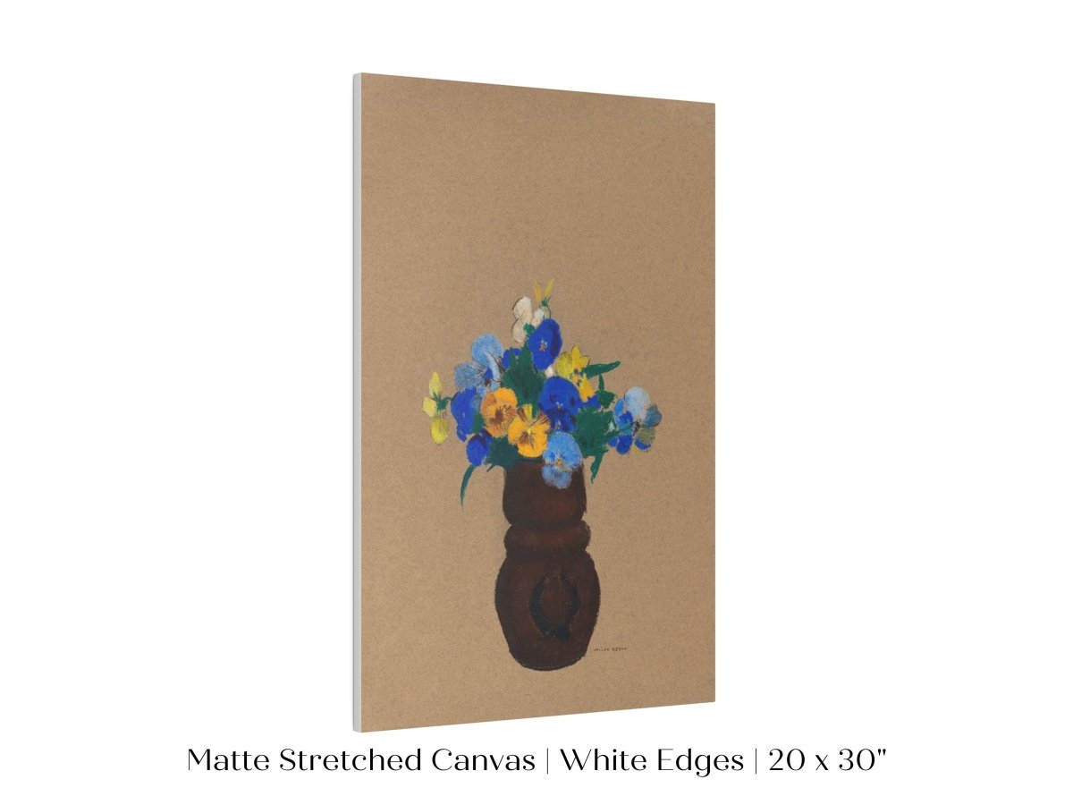 Pansies | P104 - Single Art Prints - Piccolo Fiore Prints