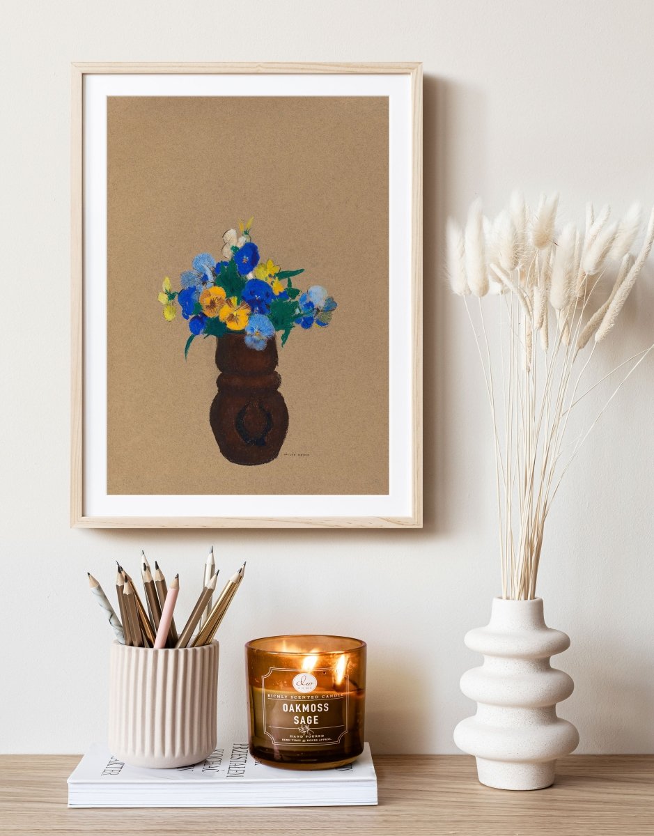 Pansies | P104 - Single Art Prints - Piccolo Fiore Prints