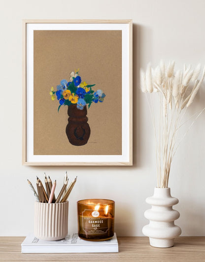 Pansies | P104 - Single Art Prints - Piccolo Fiore Prints