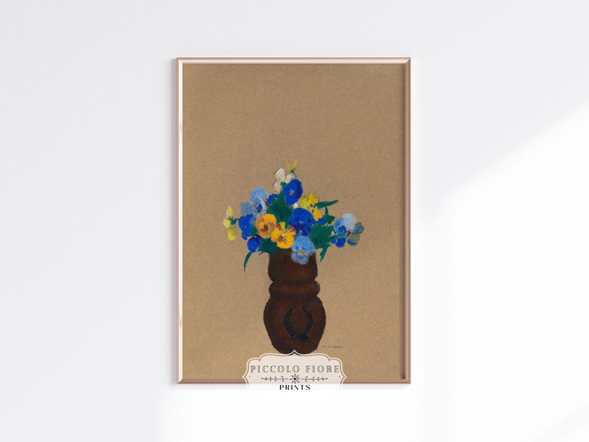 Pansies | P104 - Single Art Prints - Piccolo Fiore Prints
