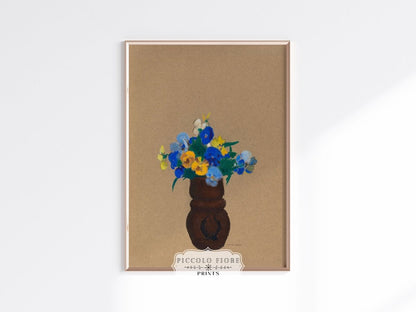 Pansies | P104 - Single Art Prints - Piccolo Fiore Prints