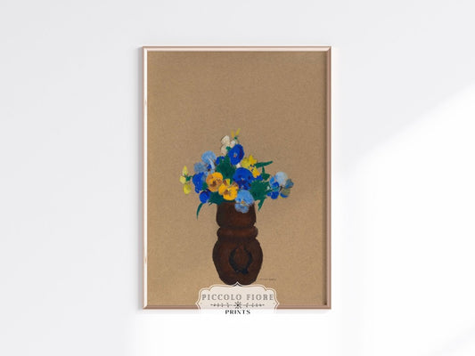 Pansies | P104 - Single Art Prints - Piccolo Fiore Prints