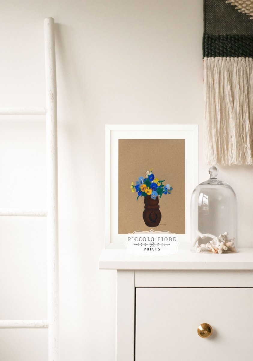 Pansies | P104 - Single Art Prints - Piccolo Fiore Prints
