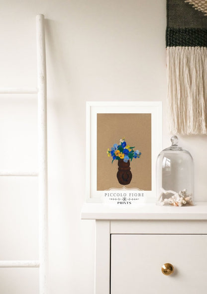 Pansies | P104 - Single Art Prints - Piccolo Fiore Prints