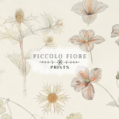 Pastel Green, Pink and Beige | Gallery Wall Set | 9 Prints | S9 - 5 - Gallery Wall Set - Piccolo Fiore Prints