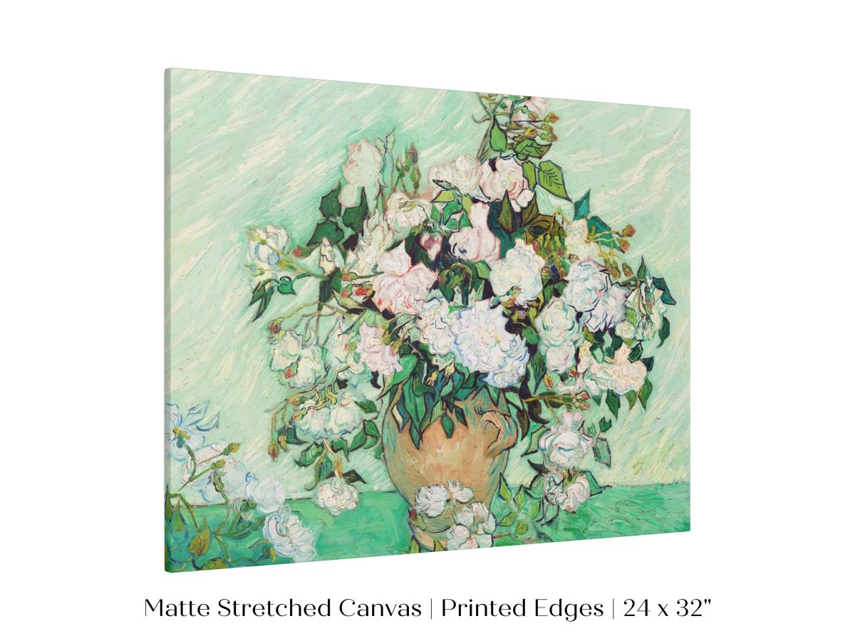 Pastel Green Roses | P40 - Single Art Prints - Piccolo Fiore Prints