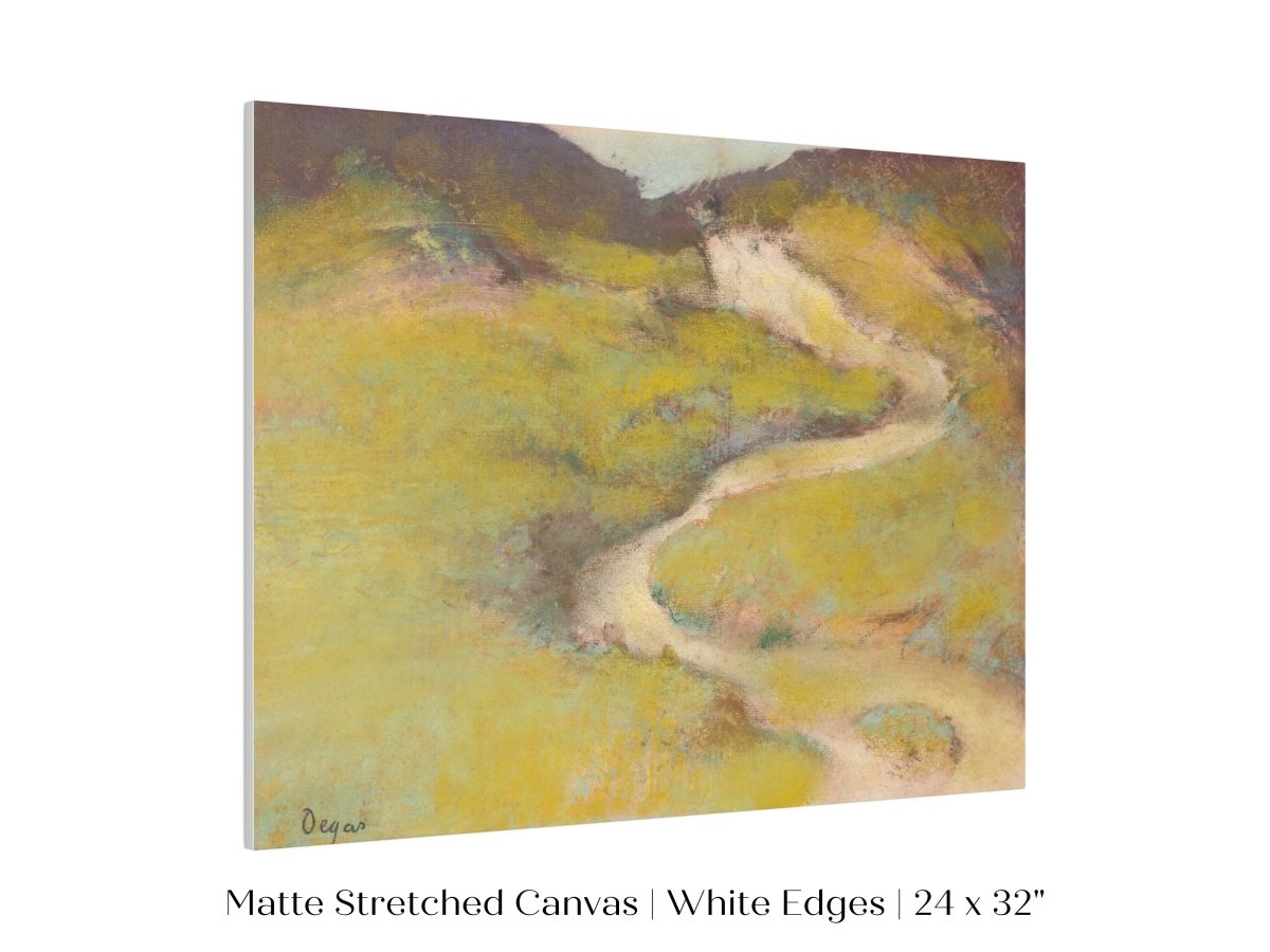Pathway in a Field | P139 - Single Art Prints - Piccolo Fiore Prints