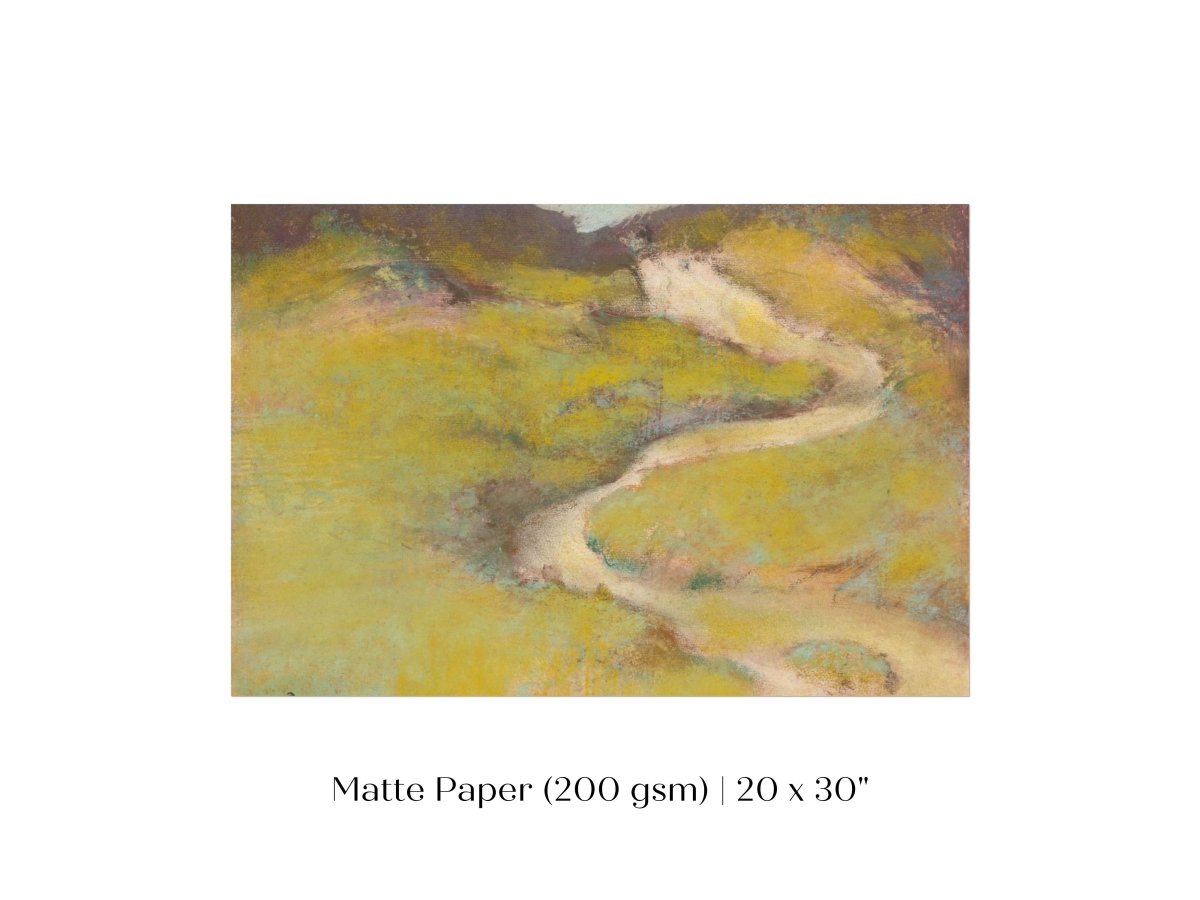 Pathway in a Field | P139 - Single Art Prints - Piccolo Fiore Prints