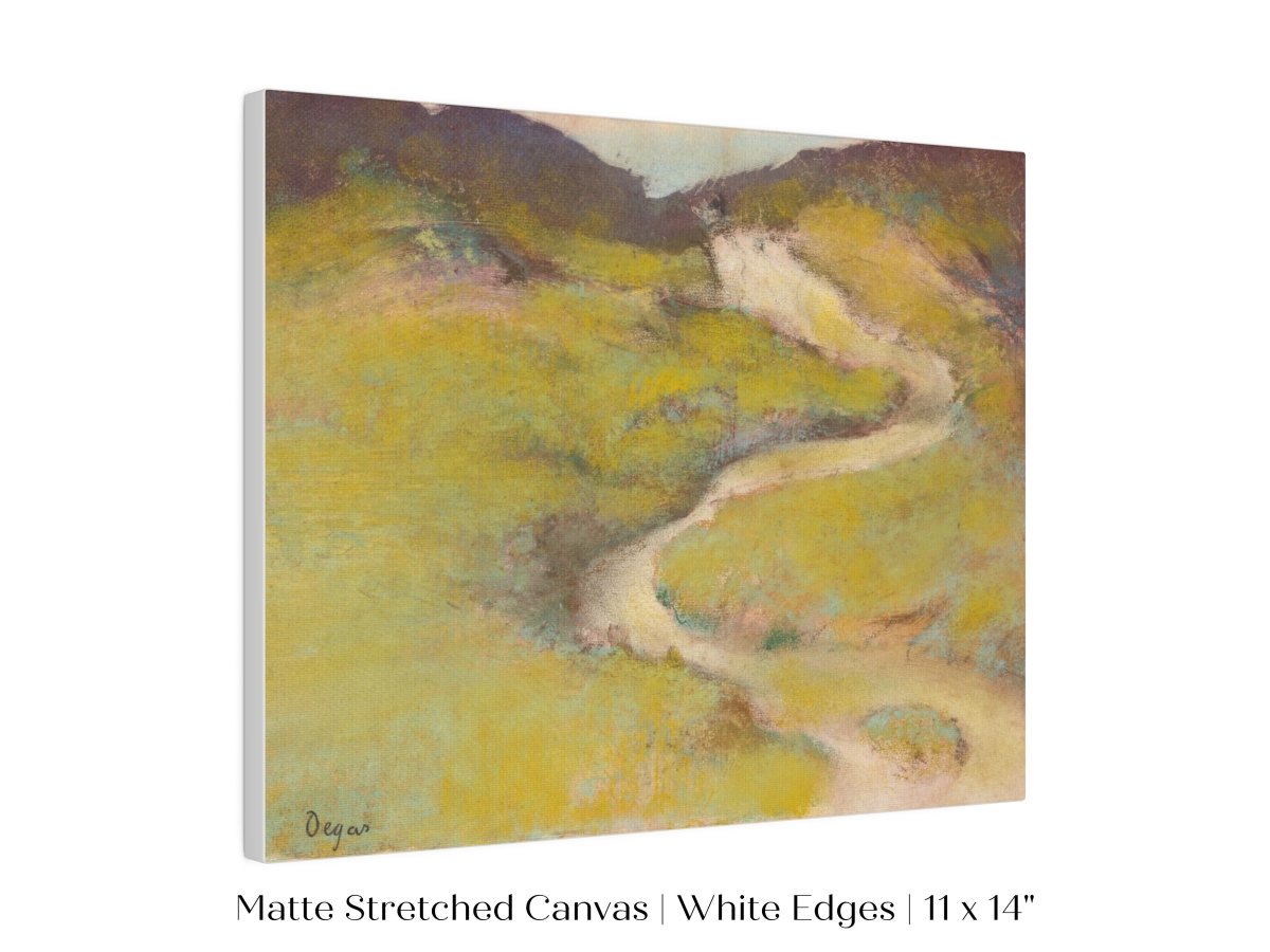 Pathway in a Field | P139 - Single Art Prints - Piccolo Fiore Prints