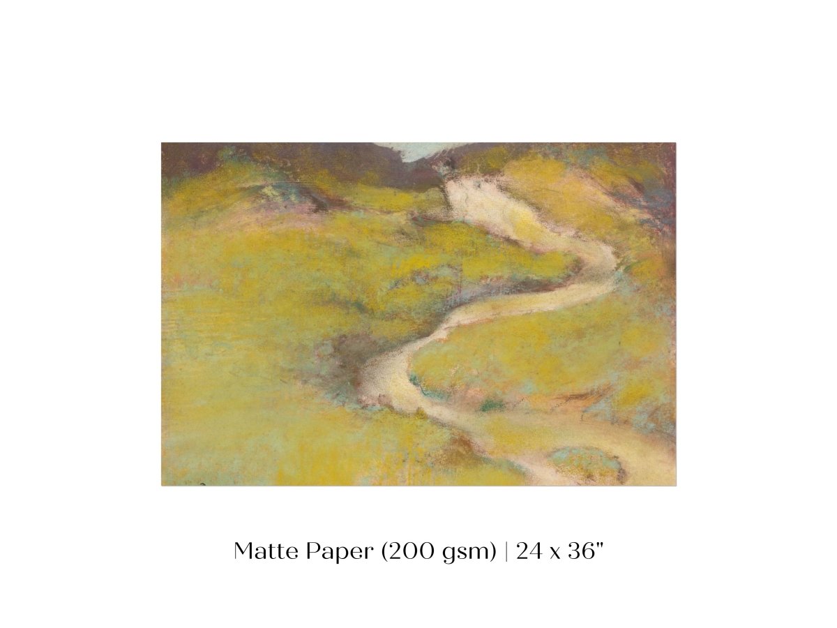 Pathway in a Field | P139 - Single Art Prints - Piccolo Fiore Prints