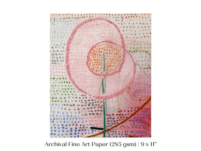 Paul Klee | Blossoming | P166 - Single Art Prints - Piccolo Fiore Prints