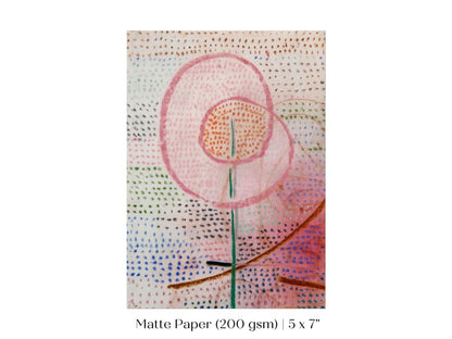 Paul Klee | Blossoming | P166 - Single Art Prints - Piccolo Fiore Prints