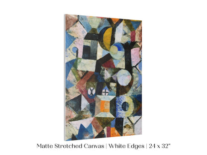 Paul Klee | Composition with the Yellow Half - moon and the Y | P37 - Single Art Prints - Piccolo Fiore Prints