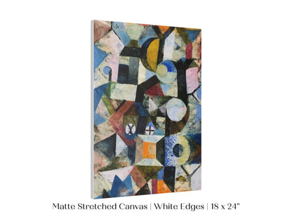 Paul Klee | Composition with the Yellow Half - moon and the Y | P37 - Single Art Prints - Piccolo Fiore Prints