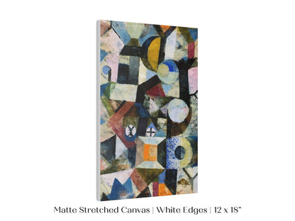 Paul Klee | Composition with the Yellow Half - moon and the Y | P37 - Single Art Prints - Piccolo Fiore Prints