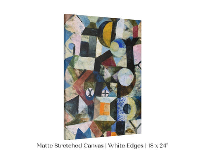 Paul Klee | Composition with the Yellow Half - moon and the Y | P37 - Single Art Prints - Piccolo Fiore Prints