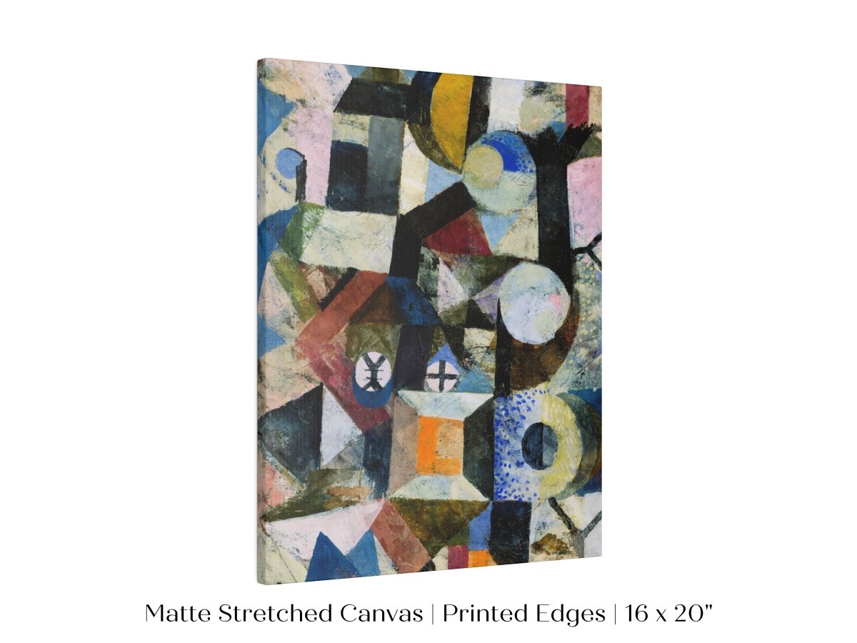 Paul Klee | Composition with the Yellow Half - moon and the Y | P37 - Single Art Prints - Piccolo Fiore Prints