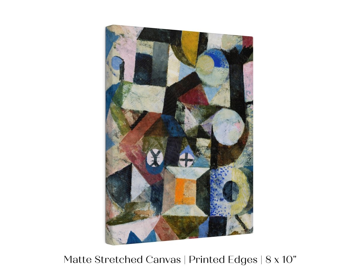 Paul Klee | Composition with the Yellow Half - moon and the Y | P37 - Single Art Prints - Piccolo Fiore Prints
