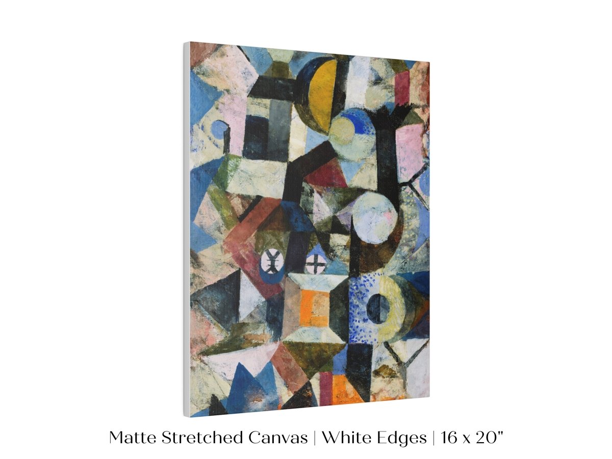 Paul Klee | Composition with the Yellow Half - moon and the Y | P37 - Single Art Prints - Piccolo Fiore Prints
