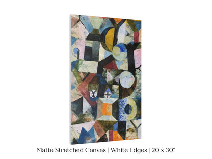 Paul Klee | Composition with the Yellow Half - moon and the Y | P37 - Single Art Prints - Piccolo Fiore Prints