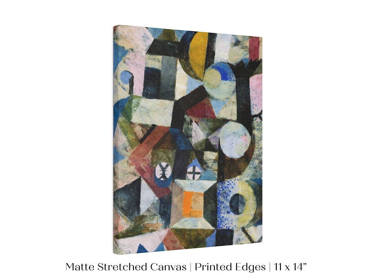 Paul Klee | Composition with the Yellow Half - moon and the Y | P37 - Single Art Prints - Piccolo Fiore Prints