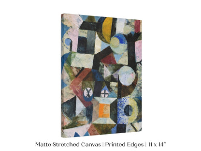 Paul Klee | Composition with the Yellow Half - moon and the Y | P37 - Single Art Prints - Piccolo Fiore Prints