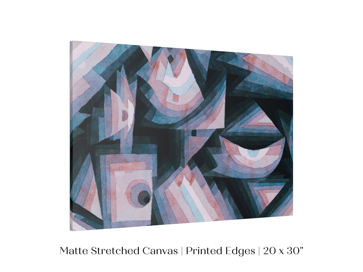 Paul Klee | Crystal Gradation | P584 - Single Art Prints - Piccolo Fiore Prints