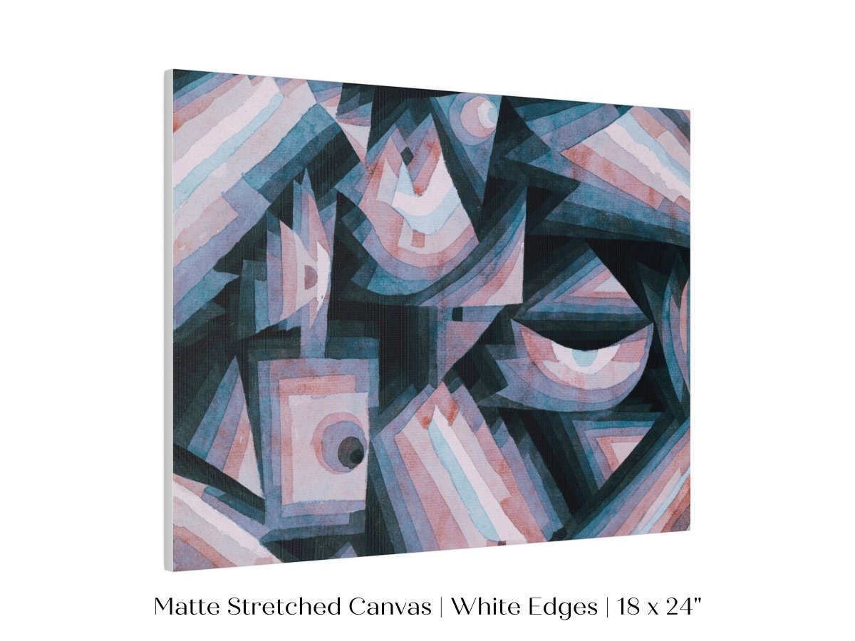 Paul Klee | Crystal Gradation | P584 - Single Art Prints - Piccolo Fiore Prints