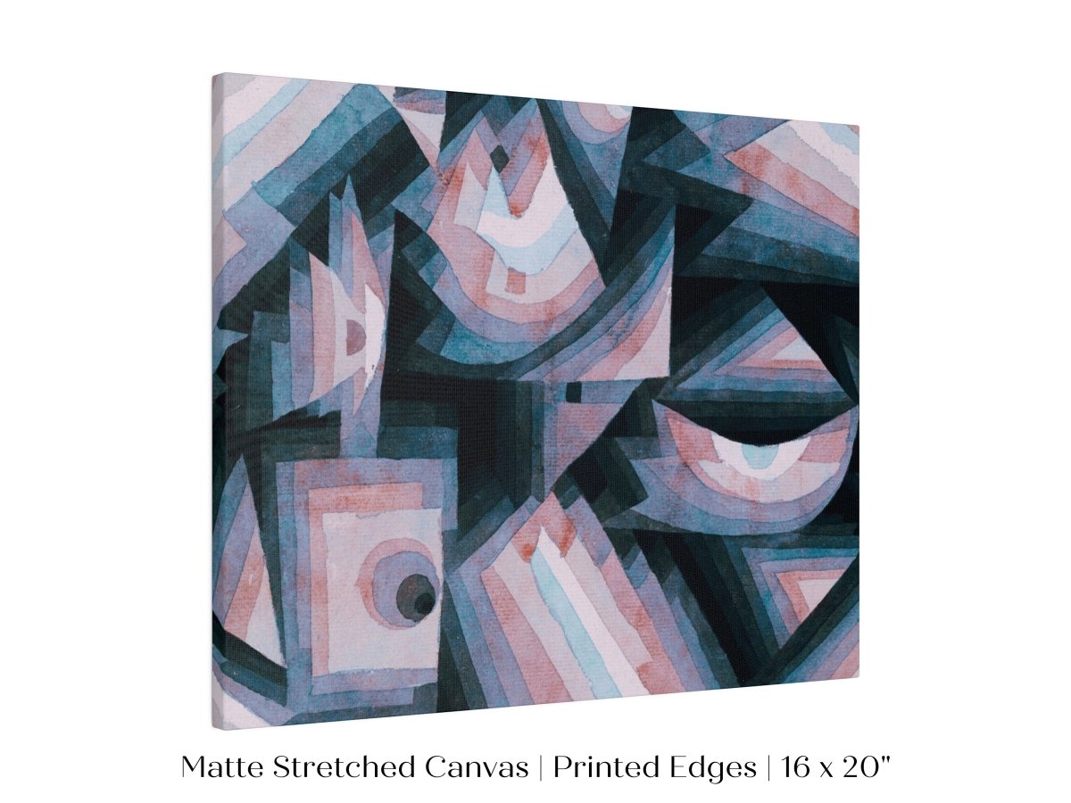 Paul Klee | Crystal Gradation | P584 - Single Art Prints - Piccolo Fiore Prints