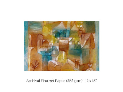 Paul Klee | Fasçsade | P9 - Single Art Prints - Piccolo Fiore Prints