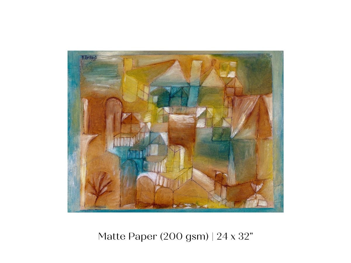 Paul Klee | Fasçsade | P9 - Single Art Prints - Piccolo Fiore Prints