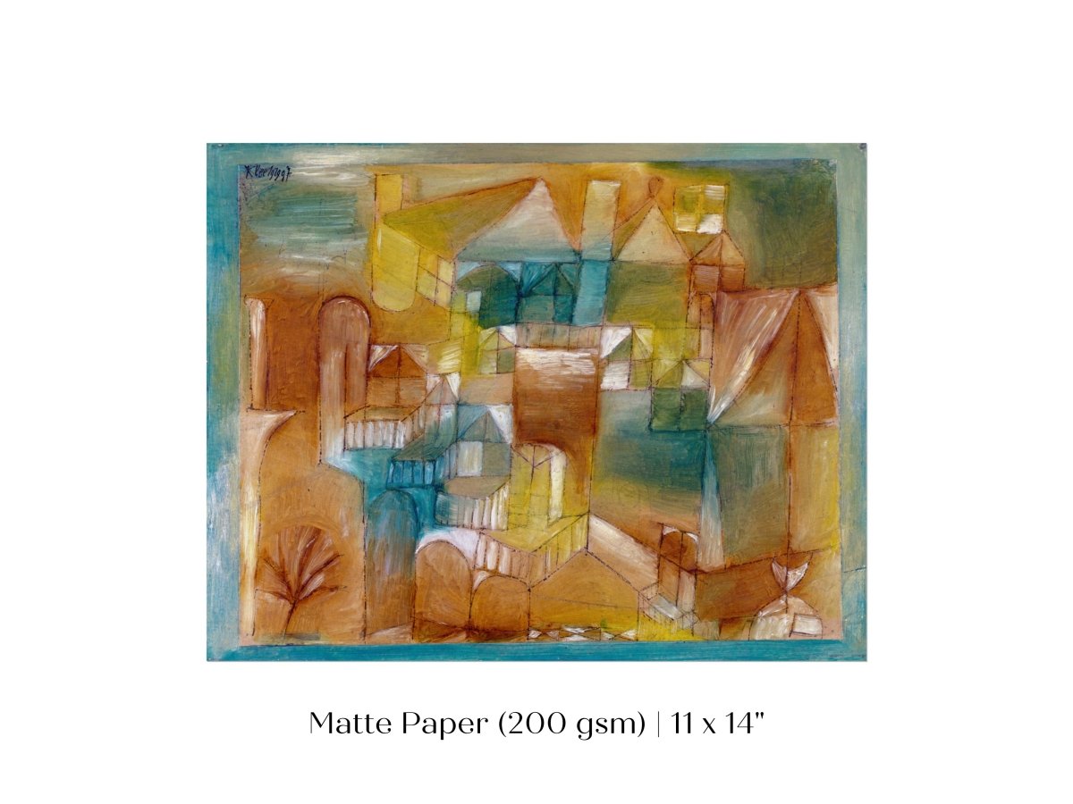 Paul Klee | Fasçsade | P9 - Single Art Prints - Piccolo Fiore Prints