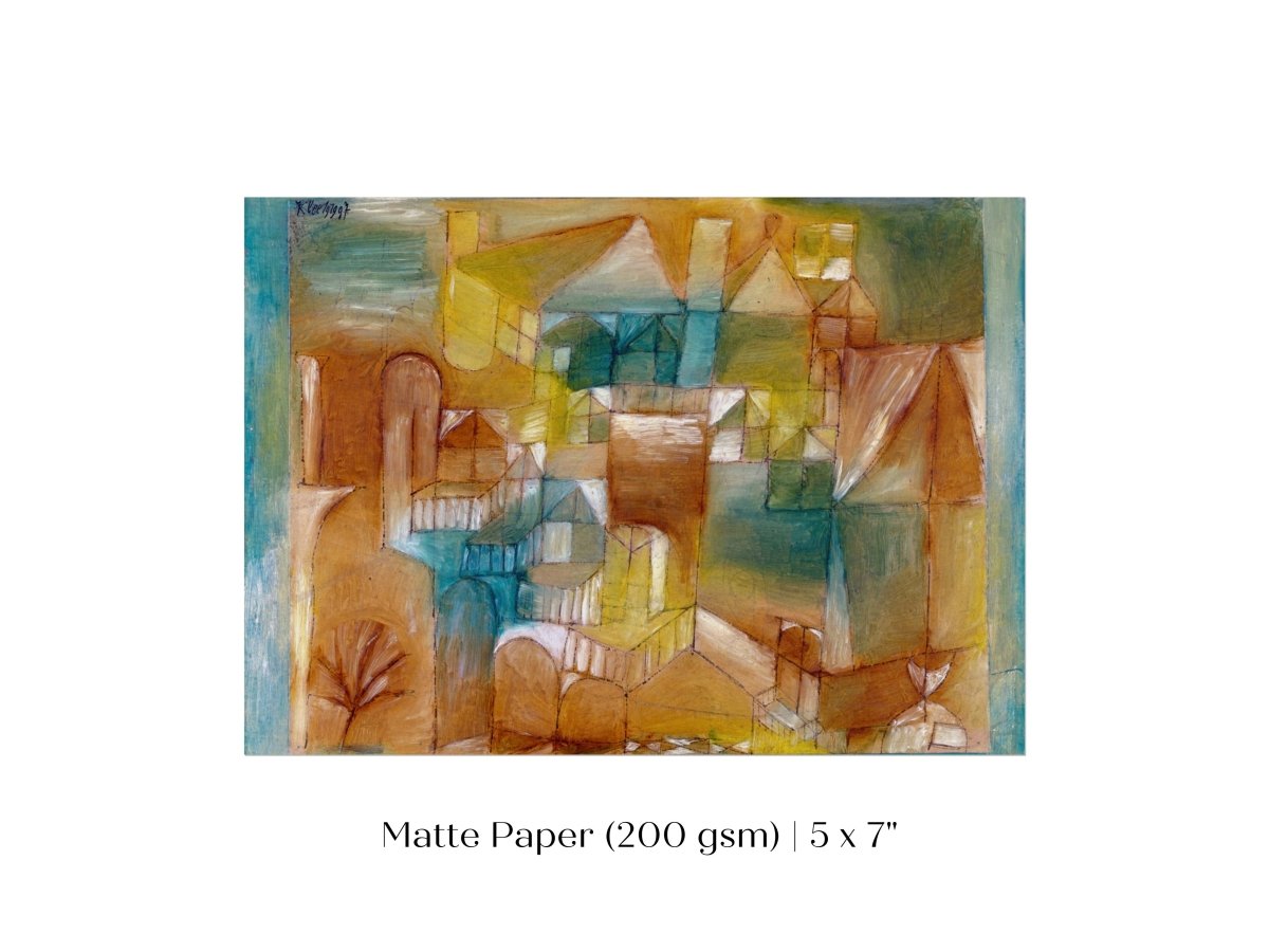 Paul Klee | Fasçsade | P9 - Single Art Prints - Piccolo Fiore Prints
