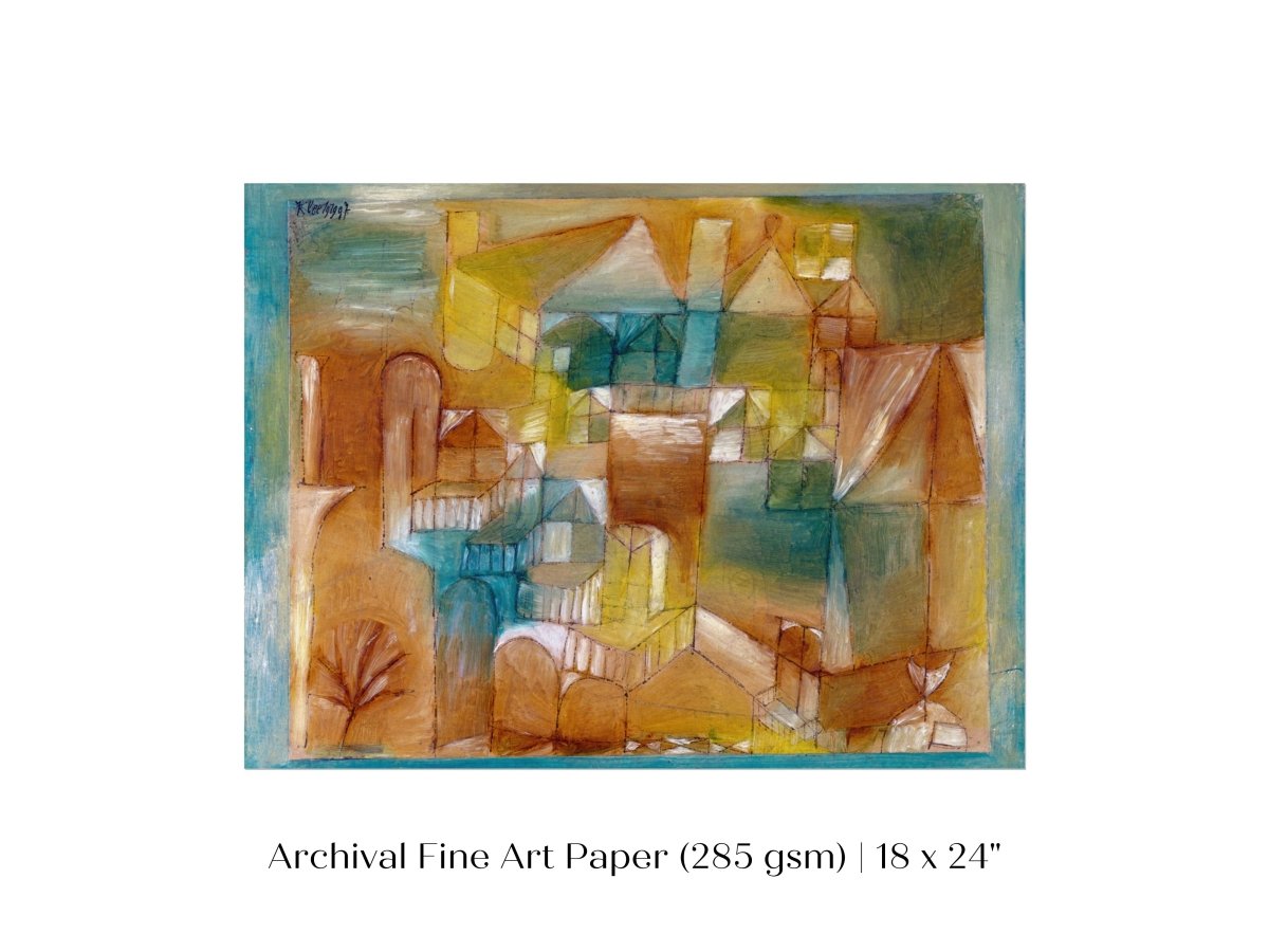 Paul Klee | Fasçsade | P9 - Single Art Prints - Piccolo Fiore Prints