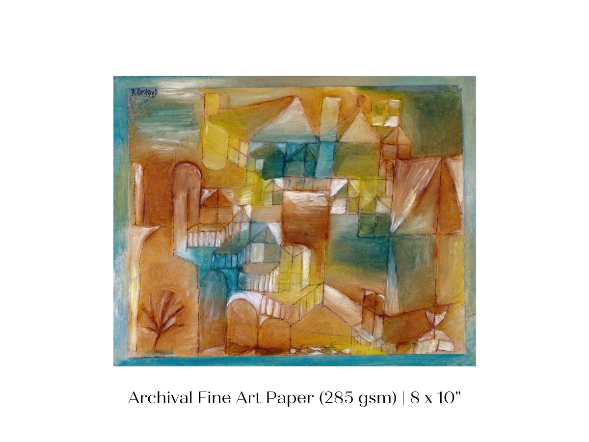Paul Klee | Fasçsade | P9 - Single Art Prints - Piccolo Fiore Prints