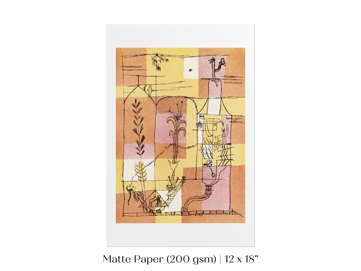 Paul Klee | In the Spirit of Hoffman | P284 - Single Art Prints - Piccolo Fiore Prints