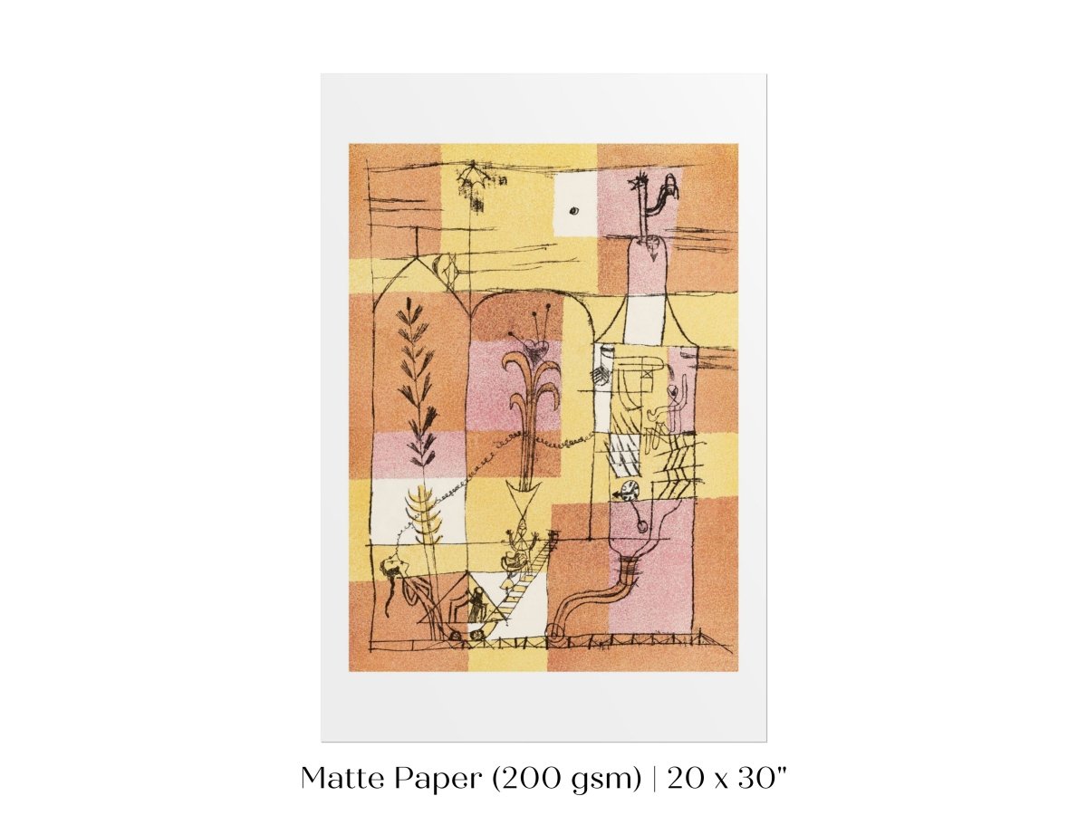 Paul Klee | In the Spirit of Hoffman | P284 - Single Art Prints - Piccolo Fiore Prints