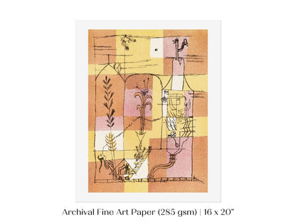 Paul Klee | In the Spirit of Hoffman | P284 - Single Art Prints - Piccolo Fiore Prints