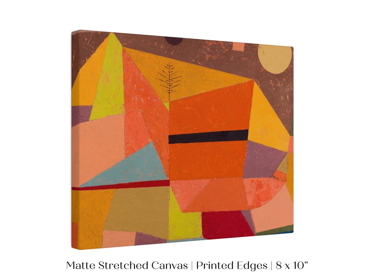 Paul Klee | Joyful Mountain Landscape | P244 - Single Art Prints - Piccolo Fiore Prints