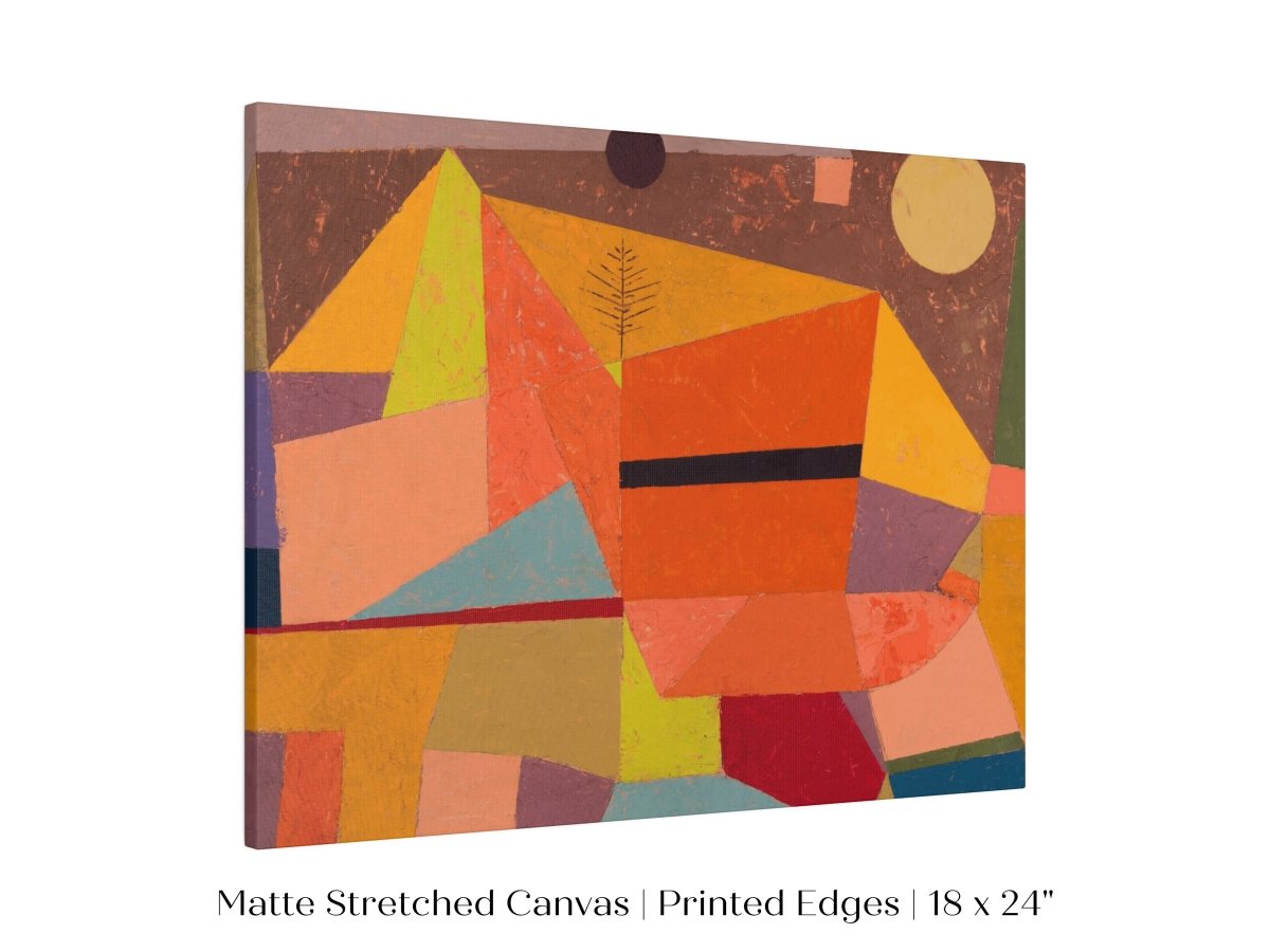 Paul Klee | Joyful Mountain Landscape | P244 - Single Art Prints - Piccolo Fiore Prints