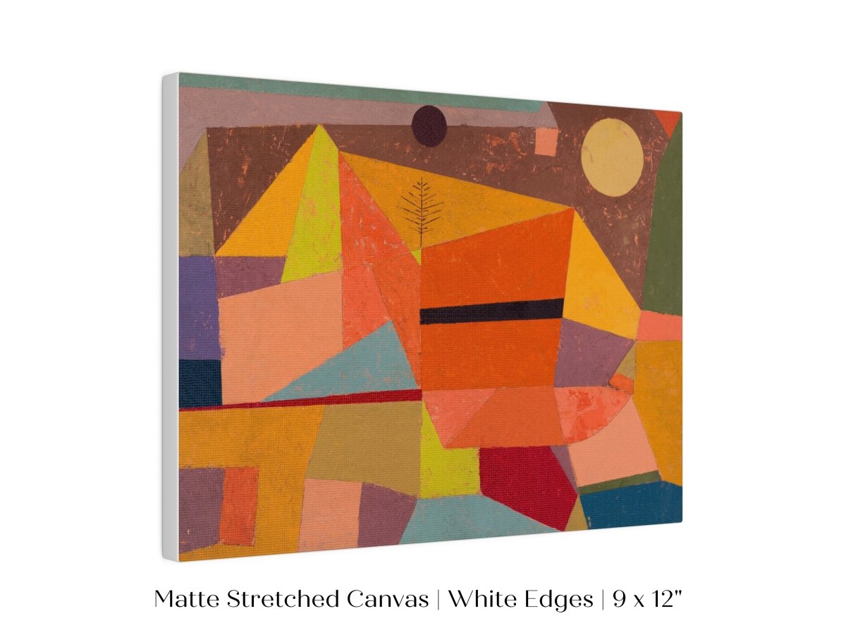 Paul Klee | Joyful Mountain Landscape | P244 - Single Art Prints - Piccolo Fiore Prints
