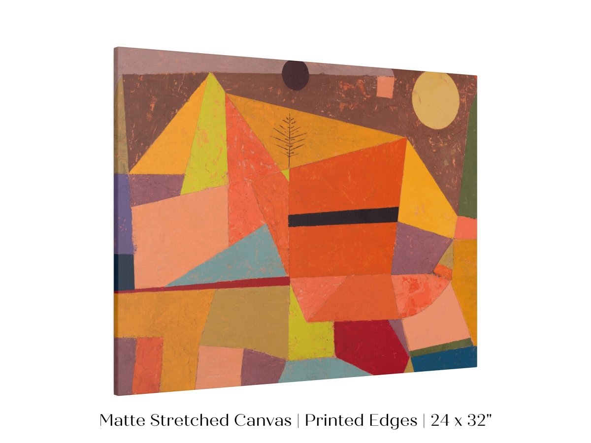 Paul Klee | Joyful Mountain Landscape | P244 - Single Art Prints - Piccolo Fiore Prints