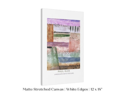 Paul Klee | Landscape With Poplars | P585 - Single Art Prints - Piccolo Fiore Prints