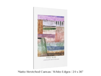 Paul Klee | Landscape With Poplars | P585 - Single Art Prints - Piccolo Fiore Prints