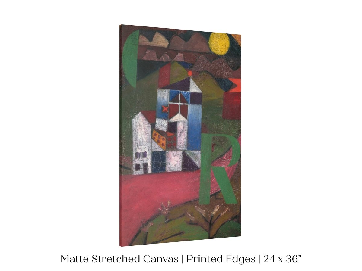 Paul Klee | Villa R | P293 - Single Art Prints - Piccolo Fiore Prints